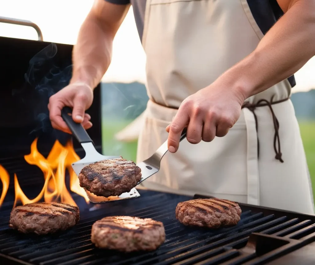 BBQ Bison Burgers