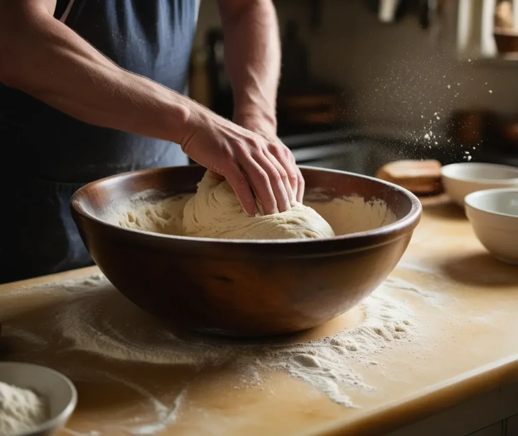 Mixing the Dough