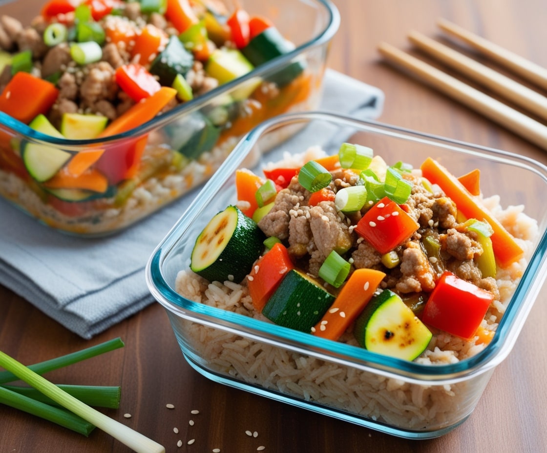 Ground turkey Stir-Fry