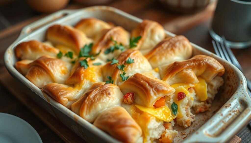 crescent roll breakfast