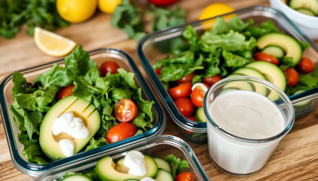 green goddess salad meal prep