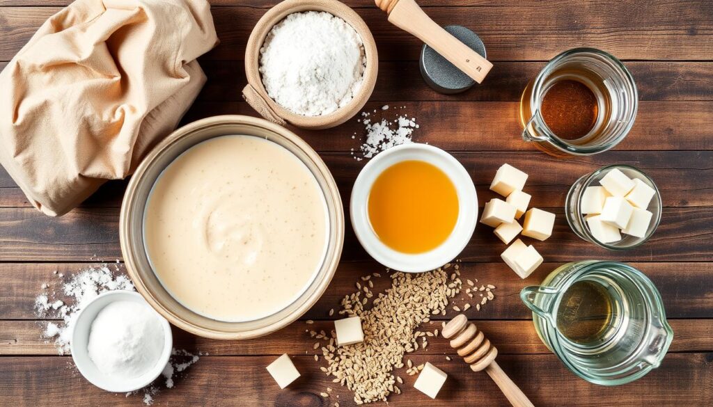 sourdough bagel ingredients