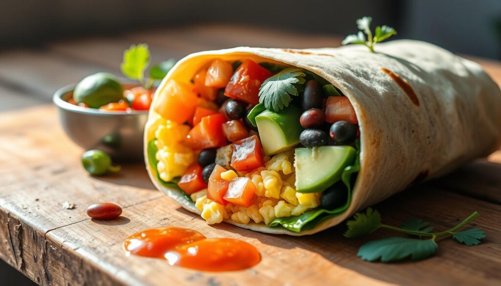 High-Protein Breakfast Burrito